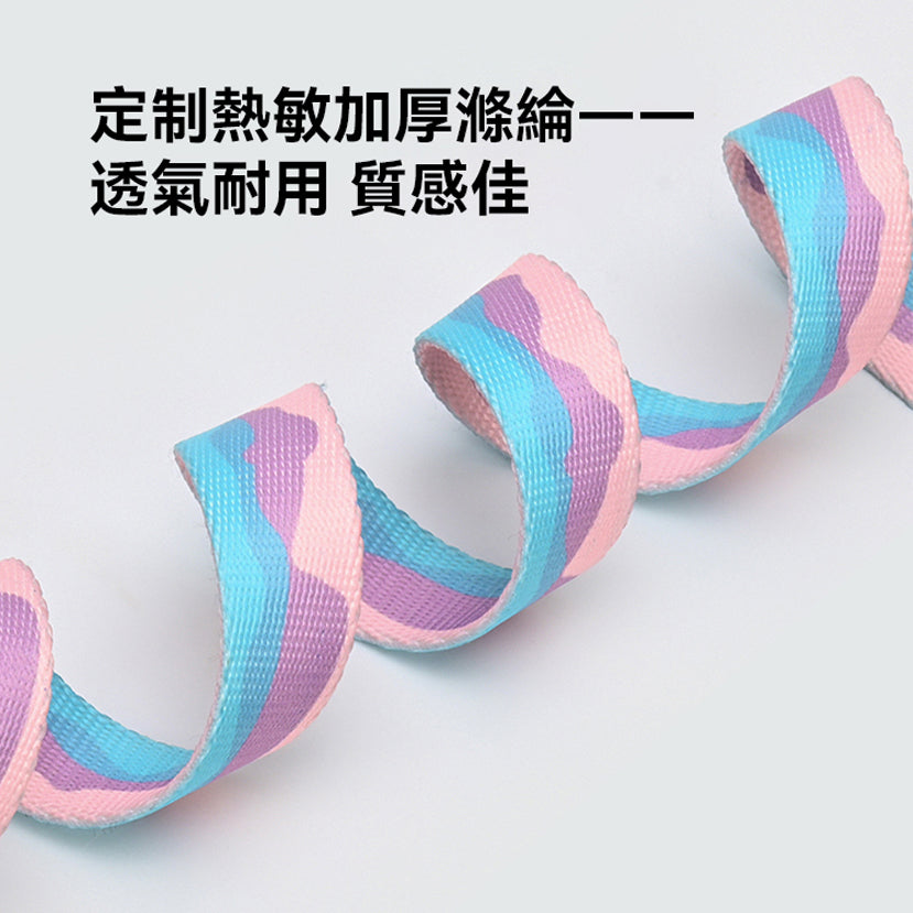 漸變山海印花織帶工字型胸背帶