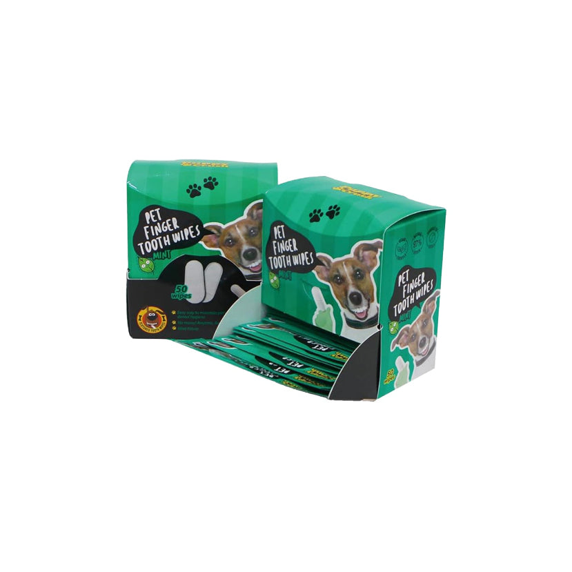  Pet Finger Tooth Wipes
