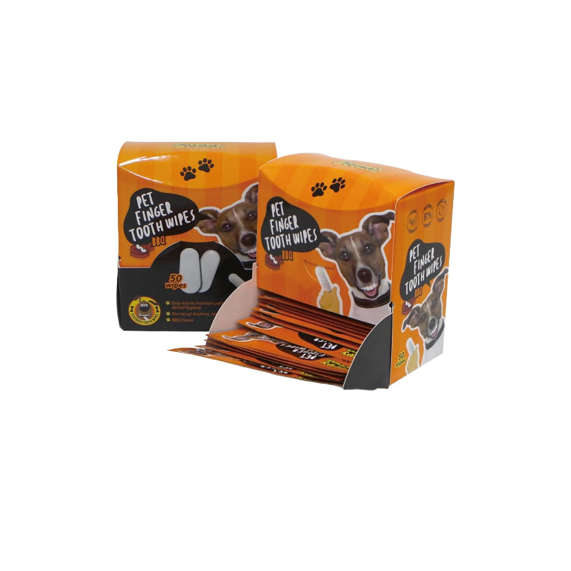  Pet Finger Tooth Wipes