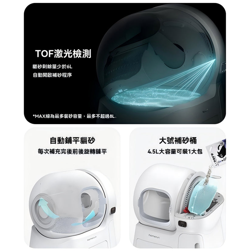 超大號自動貓砂機