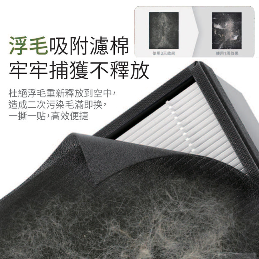 空氣淨化器濾棉 (12個)