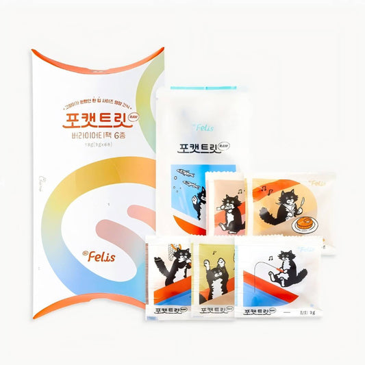 雜錦裝毛毛零食（6款口味）-3包裝