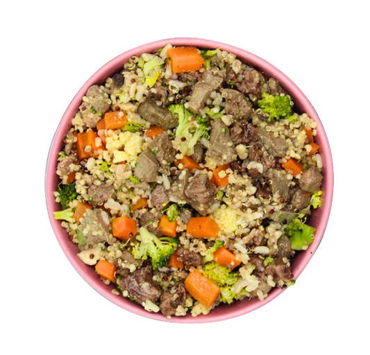強心免疫三色米牛肉強身餐