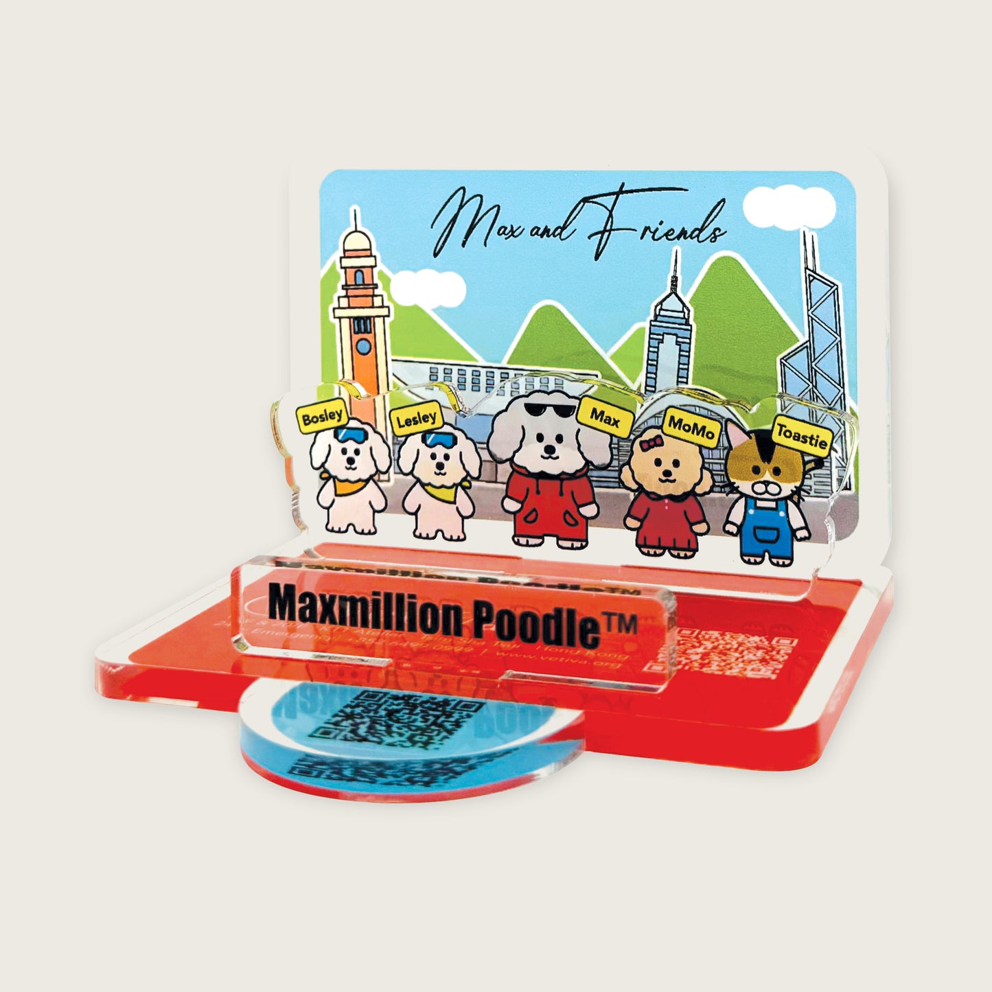 Max and Friends Phone Stand